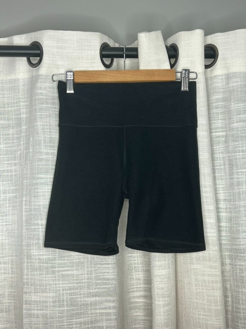 Vuori Black Biker Shorts